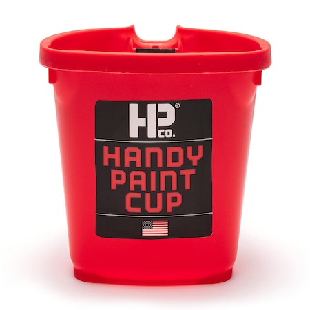 Handy Handy Paint Cup Red 1 pt Paint Pail 1500-CC